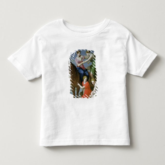 Clelia som korsar Tiberen T Shirt (Framsida)