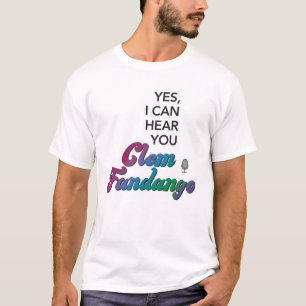 Clem Fandango Jag kan höra din offertMultifärgad T Shirt