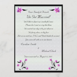 Clematis Flowers on Stoney Väg Elopement 2 Meddelande