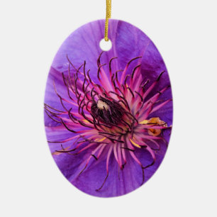 CLEMATIS JULGRANSPRYDNAD KERAMIK