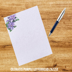 Clematis Lila Brevhuvud