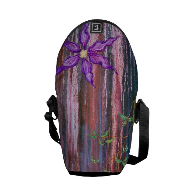 Clematisrickshawen hänger lös kurir väska (Öppen Baksida)