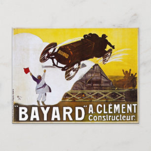 Clément-Bayard gammal annons Vykort
