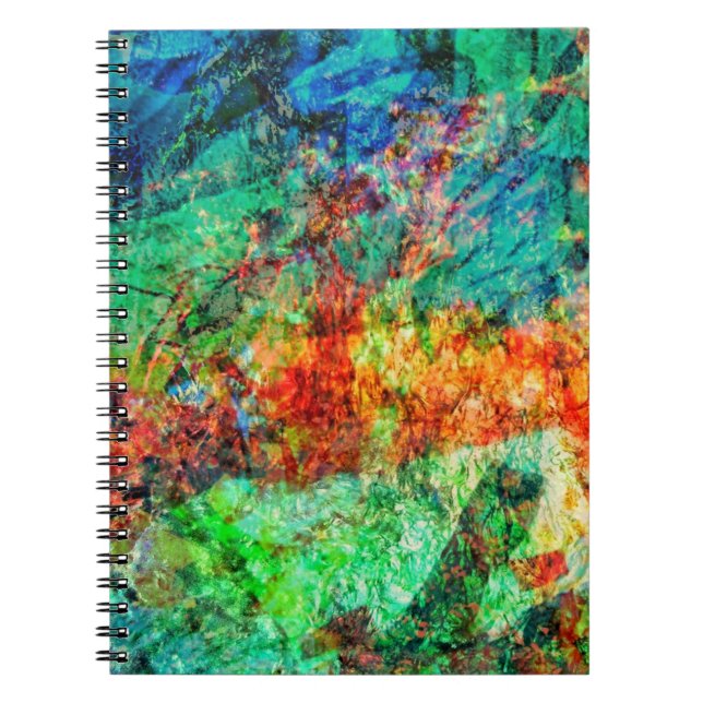 Clement blå skymning Spiral Foto Notbok, Lugn Anteckningsbok (Framsidan)