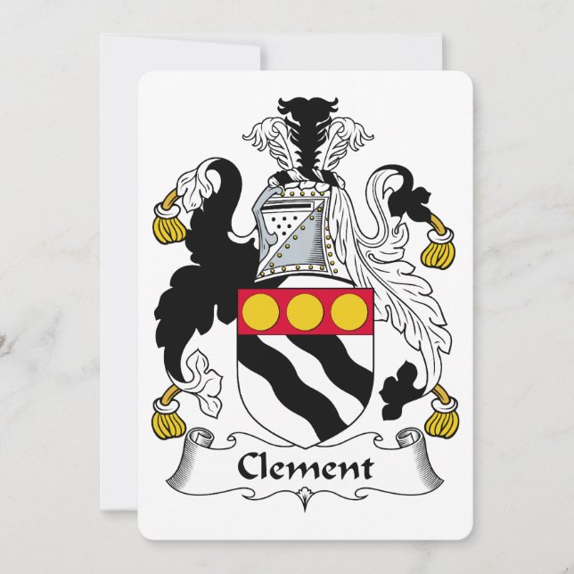 Clement Family Crest (Framsida)