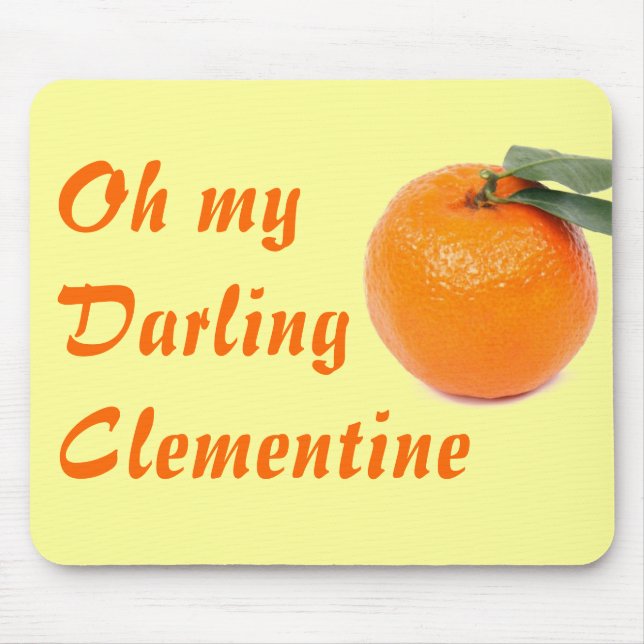 clementinemousepad musmatta (Framsidan)