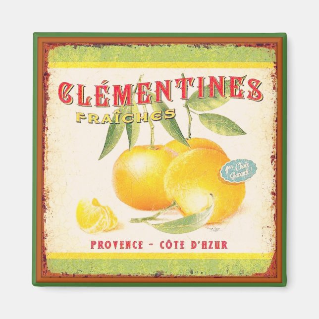Clementines of Provence Magnet (Framsidan)