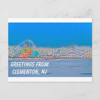 Clementon, NJ Vykort
