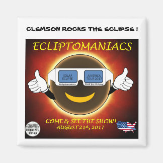 CLEMSON ECLIPSE MAGNET