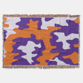 Clemson-Inspired Orange & Purple Tiger Camo Filt