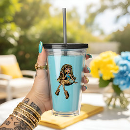 Cleo Acrylic Tumbler Take Away Mugg