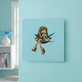 Cleo Clock Fyrkantig Klocka