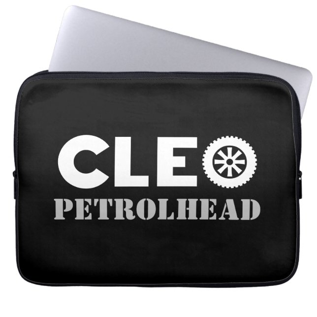 Cleo Petrolhead Laptop Fodral (Framsidan)