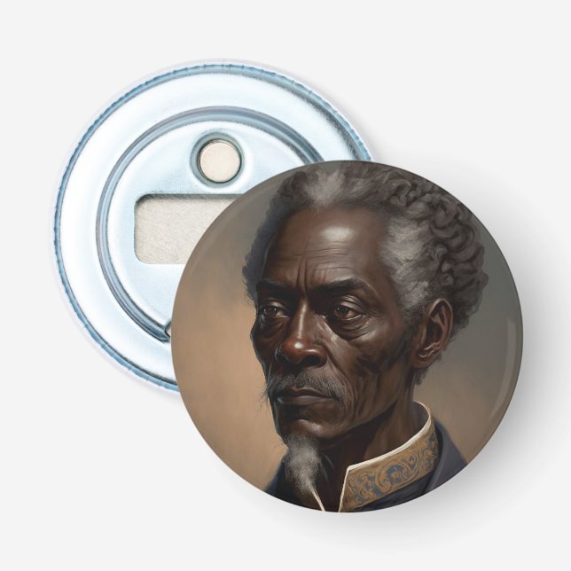 Cleon Porträt Gemälde Flasköppnare (Framsidan)