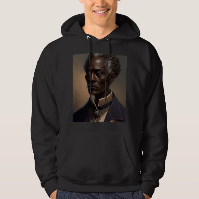 Cleon Porträt Gemälde Hoodie (Framsida)