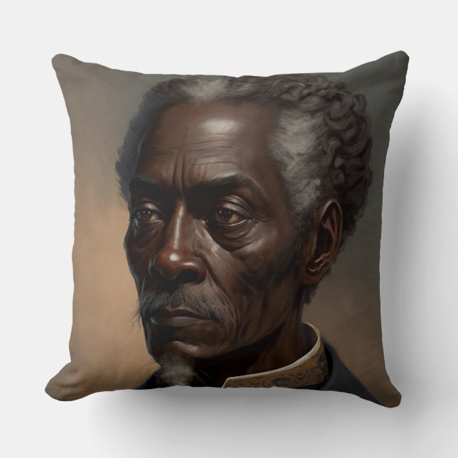 Cleon Porträt Gemälde Kudde (Framsida)