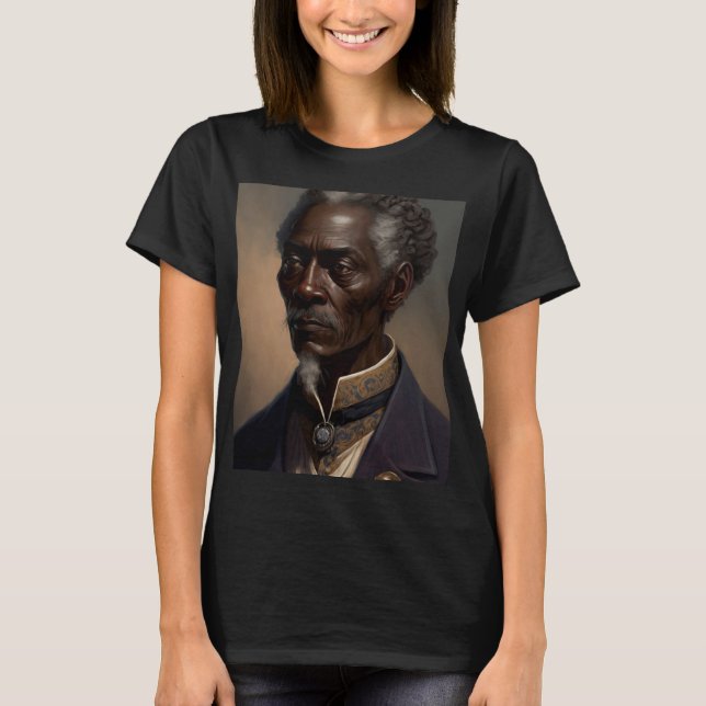 Cleon Porträt Gemälde T Shirt (Framsida)