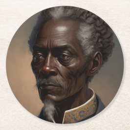 Cleon Porträt Gemälde Underlägg Papper Rund