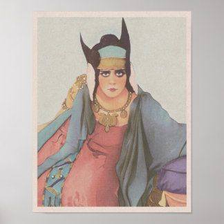 Cleopatra (1917) - A Queen's Wrath Poster