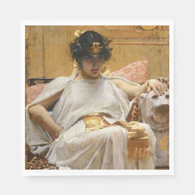 Cleopatra (Ancient Egyptian Queen) Pappersservett (Framsidan)
