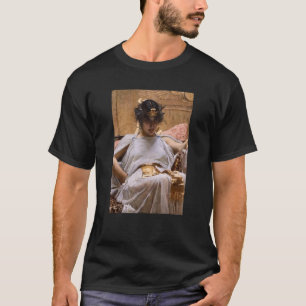 Cleopatra av John William Waterhouse T Shirt