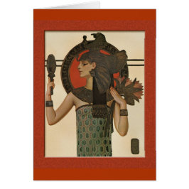 Cleopatra av Leyendecker OBS Kort