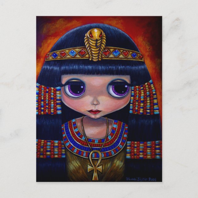 Cleopatra Blythe Postcard Vykort (Framsida)