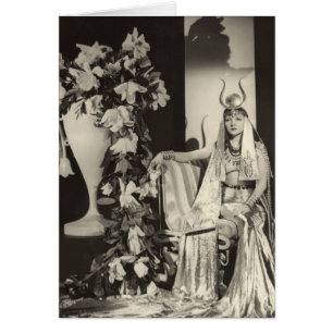 Cleopatra Claudette 1934 Colbert OBS Kort
