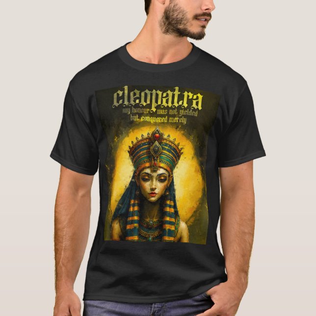 Cleopatra - den efterfrågade honungen | Egyptian Q T Shirt (Framsida)