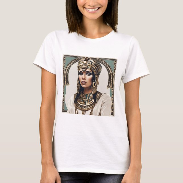 Cleopatra - Drottning av Egypten T Shirt (Framsida)