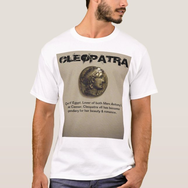 Cleopatra drottning av egyptenT-tröja Tee Shirt (Framsida)