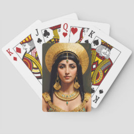 Cleopatra Egyptian Queen Pharaoh Art Casinokort