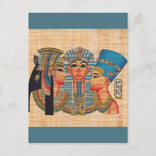 CLEOPATRA Egyptian Queen Vintage Stil Artwork Vykort