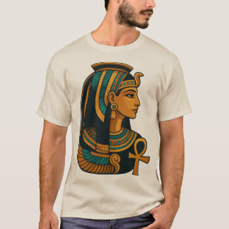 Cleopatra - egyptisk drottning - Ankh  T Shirt