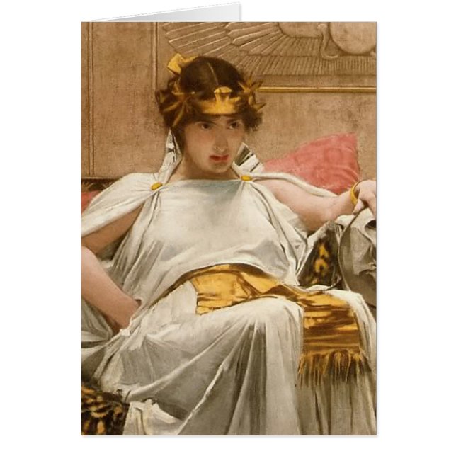 Cleopatra Hälsningskort (Framsidan)
