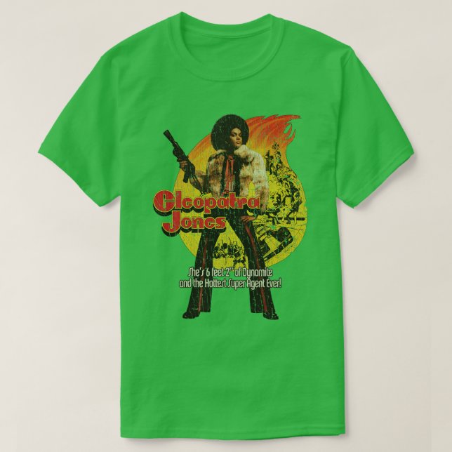 Cleopatra Jones 1973 T Shirt (Design framsida)