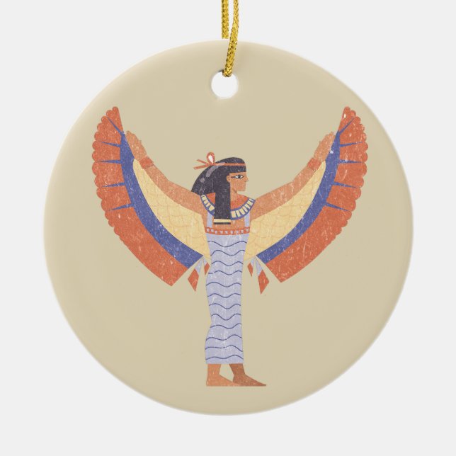 Cleopatra. Julgransprydnad Keramik (Framsidan)