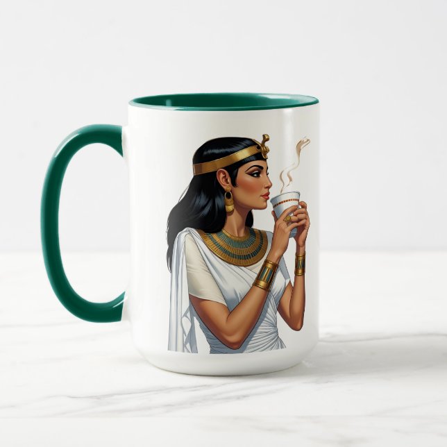 Cleopatra-kaffe Mugg (Vänster)
