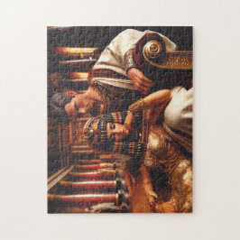 Cleopatra & Marc Antony Ancient Egypt Romance Pussel