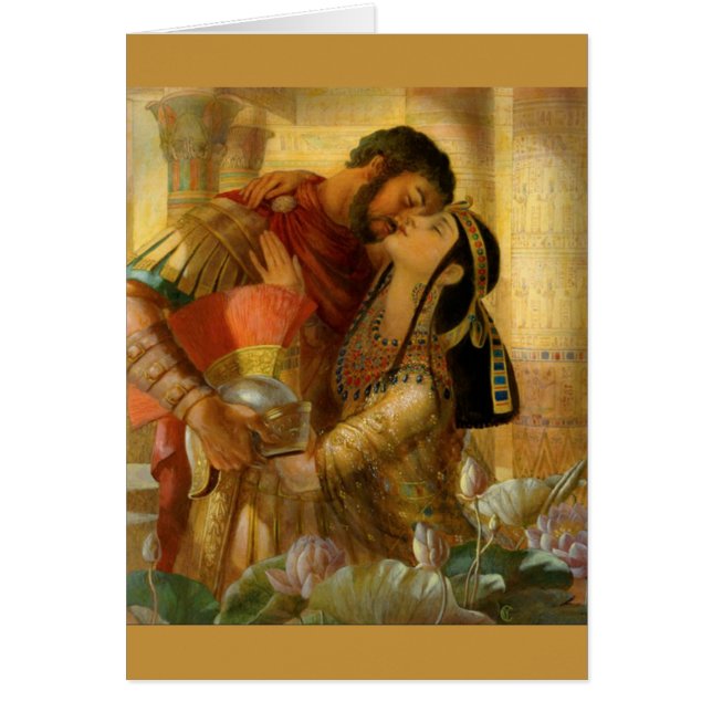 Cleopatra & Marc Antony vid Leyendecker OBS Kort (Framsidan)