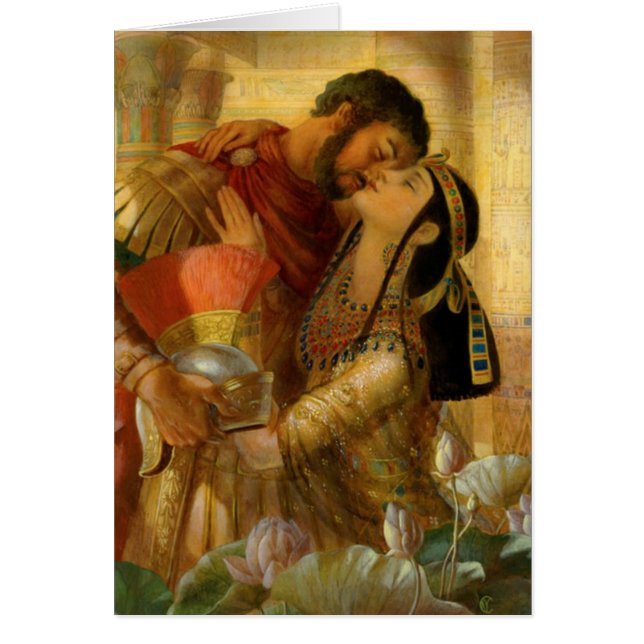 Cleopatra & Marc Antony vid Leyendecker OBS Kort (Framsidan)