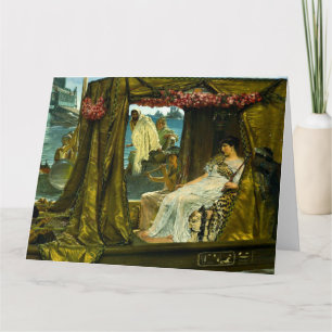 Cleopatra och Anthony 1883 Kort