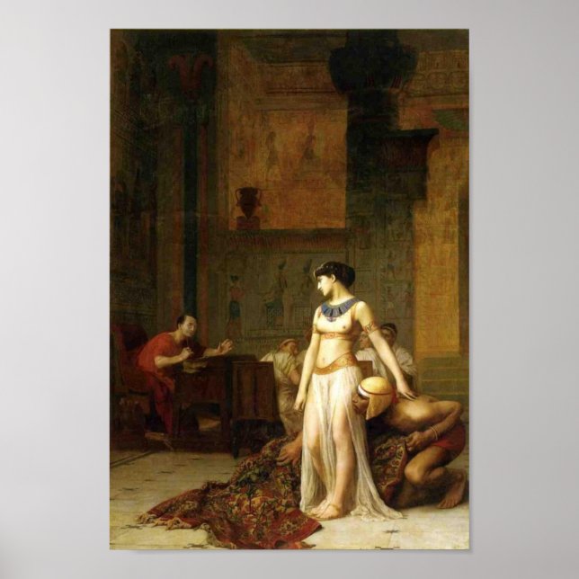Cleopatra och Caesar Poster (Framsidan)