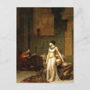 Cleopatra och Caesar Vykort
