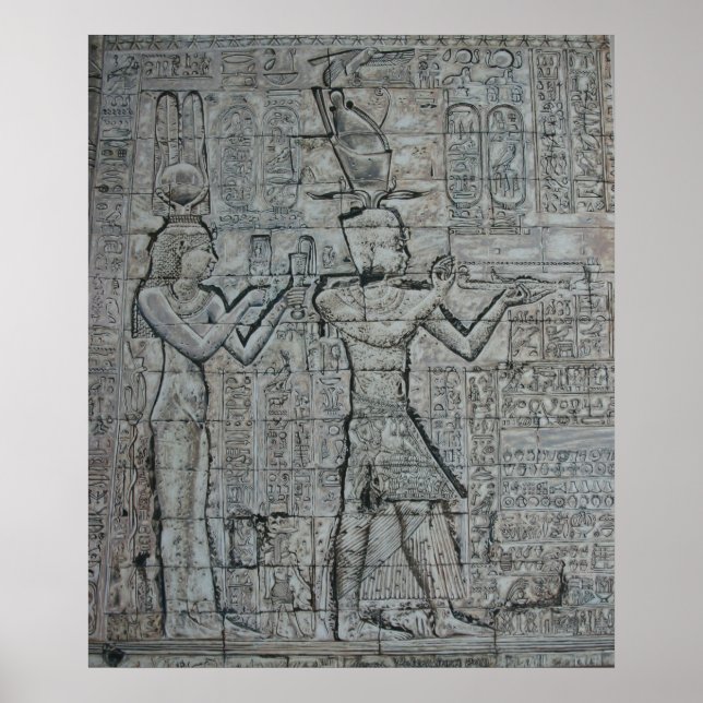 Cleopatra och Caesarion Poster (Framsidan)