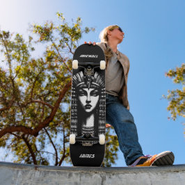 Cleopatra Personlig Mini Skateboard Bräda 18,5 Cm