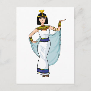 Cleopatra pharaohen av egyptenen vykort