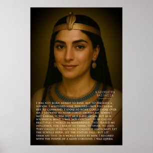 CLEOPATRA PHILATOR - Egyptenens drottning Poster