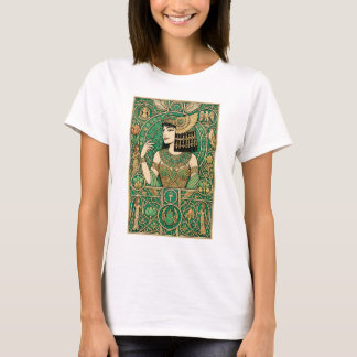 Cleopatra Queen of Egypten - Art nouveau Stil T-Sh T Shirt