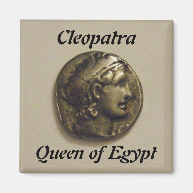 Cleopatra Queen of Egypten Fridge Magnet (Framsidan)